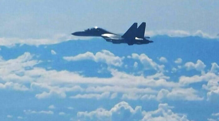 Taiwan has tracked 21 Chinese fighter planes and 5 naval ships, according to a report