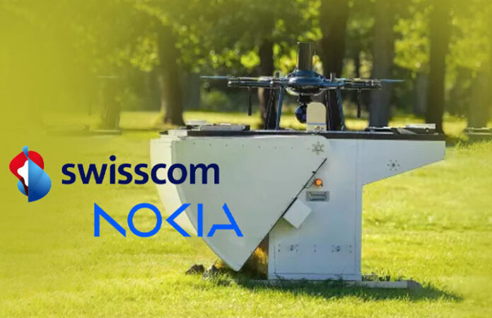 Nokia and Swisscom Collaborate on Nationwide Drone Network in Switzerland